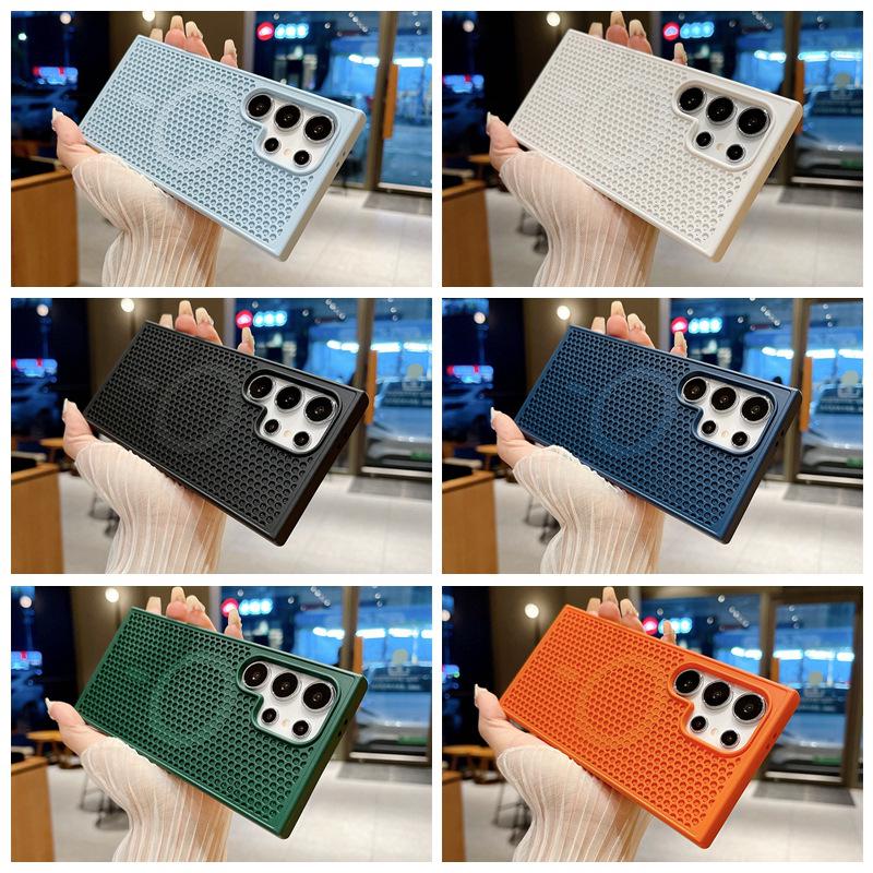 Magnetic Heat Dissipation Protective Case for Samsung S23 FE/S24+/S26 Ultra – Suitable for Men and Women