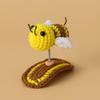 Fun and Colorful Nature inspired Hair Clips Comfortable Stereo Bee Shaped Hairpin for Daily Wear Dates Parties Gathering