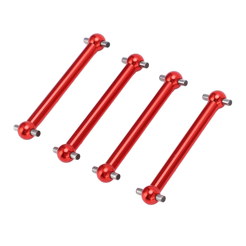 4pcs RC Metal Dog Bone Drive Shaft Front and Rear   Dog Bone for    02B 1Celsius10 RC Car Upgrade Parts