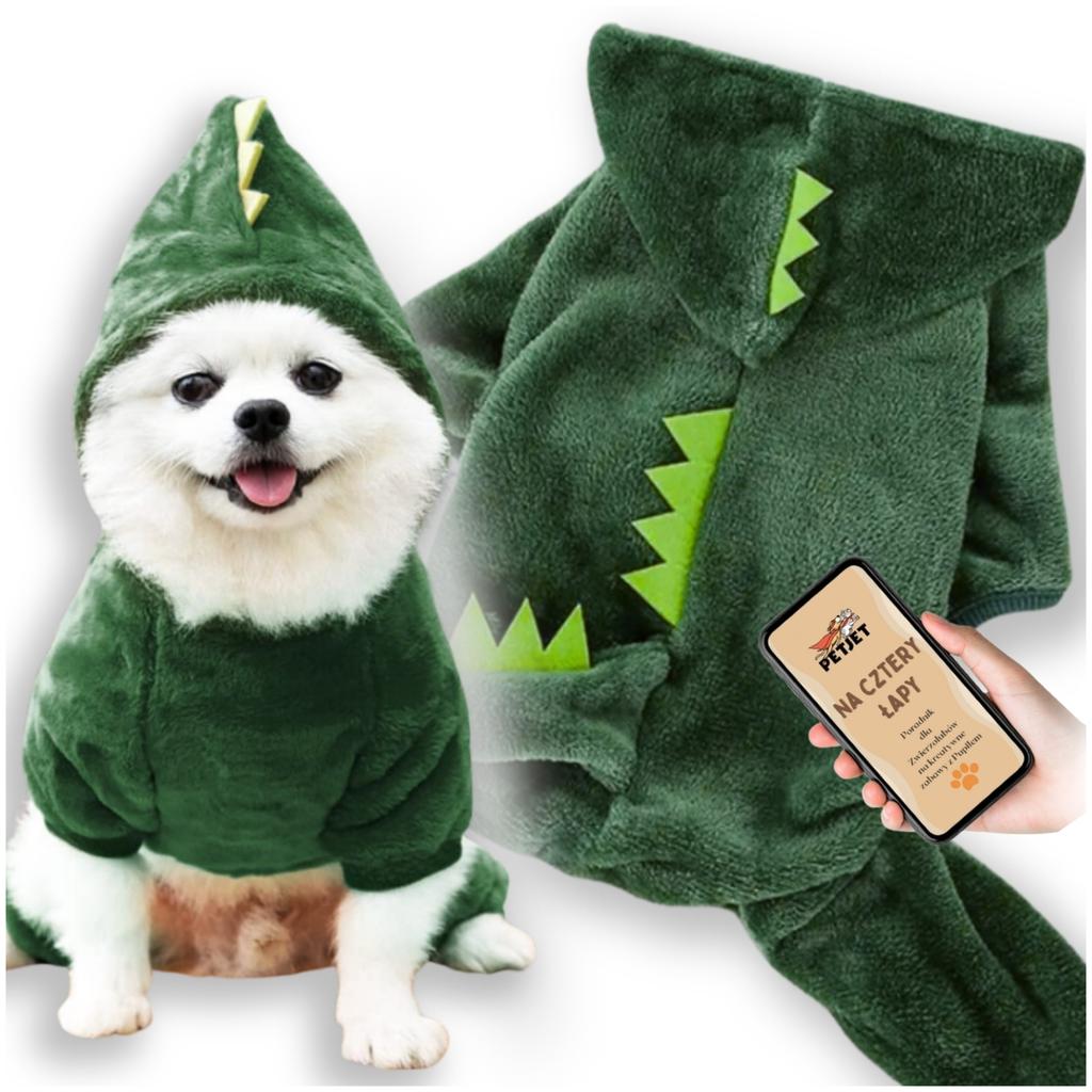 Winter dog clothes dragon dinosaur jumpsuit dog costume warm XL PetJet Winter dog clothes dragon dinosaur jumpsuit dog costume warm XL PetJet