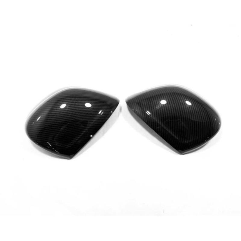 Car Body ABS Chrome Decoration Stick Rear Rearview Side Glass Mirror Cover Trim Frame 2pcs For Volvo XC60 2018