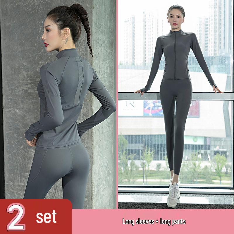 Women's Summer Stylish Fitness Yoga and Running Clothing Set