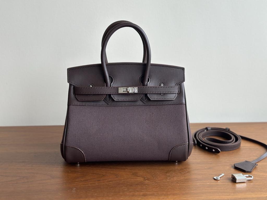 25cm Gold Swift Leder Tasche mit großer Kapazität Neuer Stil Handheld Tote Reise Echtleder Damen Tasche