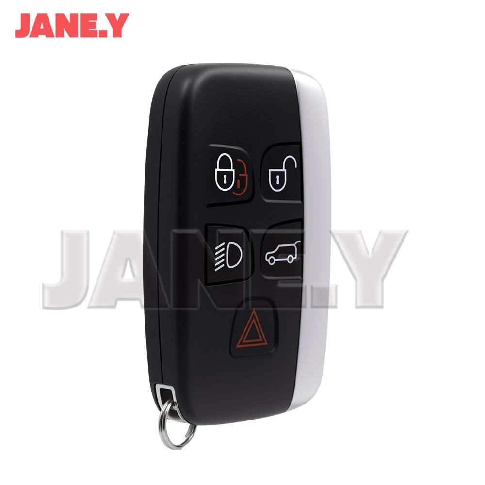 5 Button Smart Key Shell Case For Land Rover Range Rover Sport For Jaguar XF XJ XJL Replacement Remote Key Fob Cover Housing