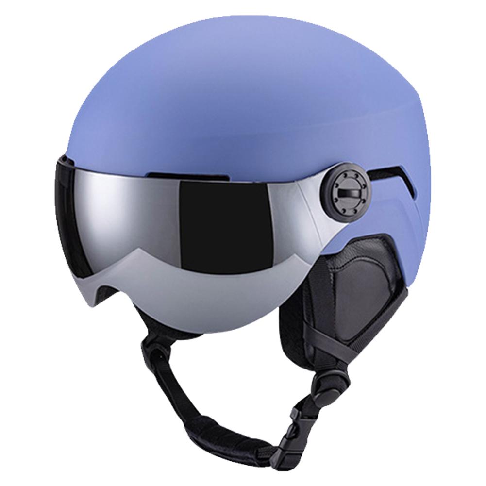 Integrated Ski Protective Helmet Men and Women Snowboard Helmet with Removable Visor Goggles Men and Women ‘s Snowboard Wear