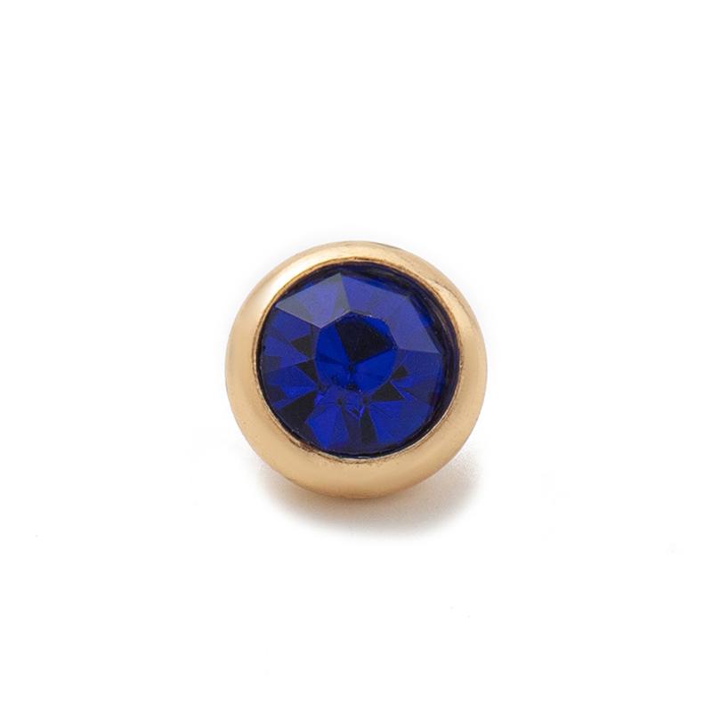 Love Glass Box Pendant Diy Necklace Birthday Month Gemstone Light Luxury Versatile  Jewelry Gift