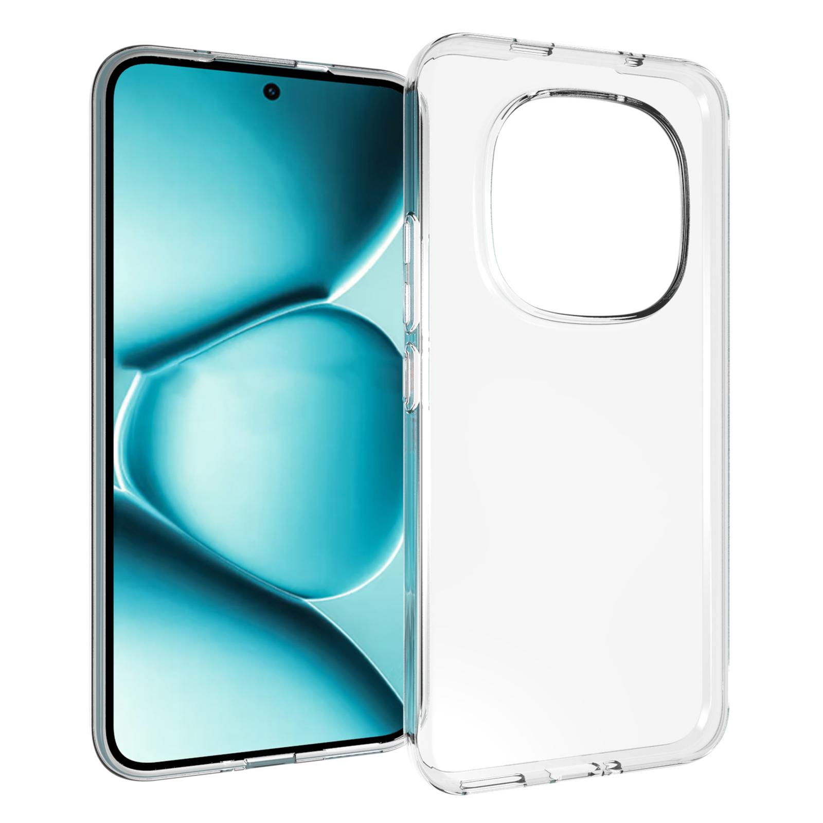 

Для Xiaomi Poco M8 Pro 5G/Redmi Note 15 Pro+ 5G (Глобальний) Чохол Стійкий до водяних знаків ТПУ Прозора Задня кришка для телефону