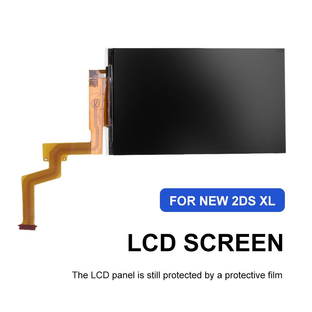 Original Top LCD Display Screen Lightweight Gaming Screen Easy Installation Game Console LCD Screen Replace Part for New 2DS XL