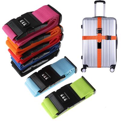 1 Stück Reisegepäck Koffer Secure Lock Strapazierfähiger Nylon-Verpackungsgurt