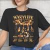 Westlife 25th Anniversary Tour 2026 Tee Shirt for Women Graphic Print T Shirts  100% Cotton Clothing