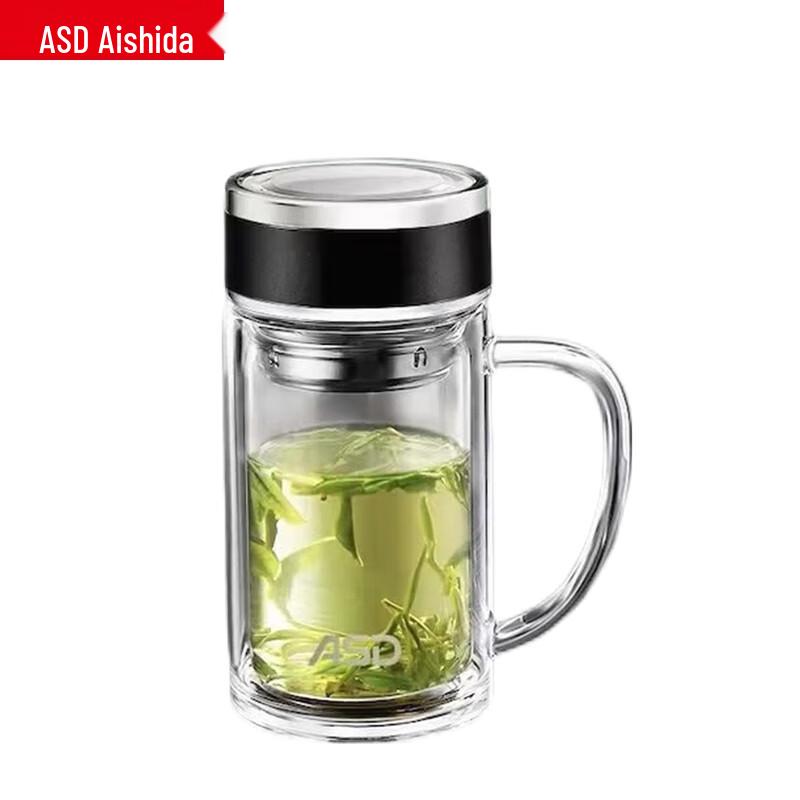 ASD Double-Layer Borosilicate Glass Tea Cup