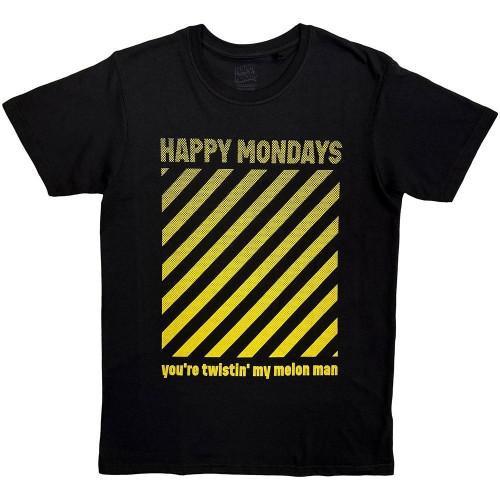 Happy Mondays Unisex Adult YouÂ´re TwistinÂ´ My Melon Man T-Shirt