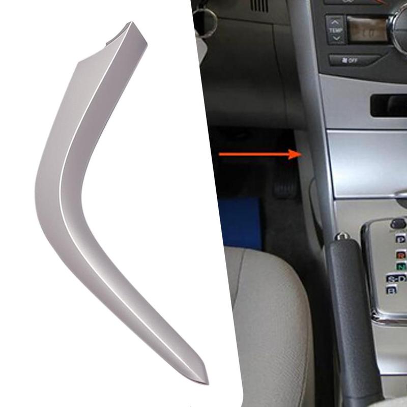 Front Left Lower Side Central Center Dashboard Cover Trim Strip Navigation Panel Frame Fit For Toyota Corolla Altis 2009-2013