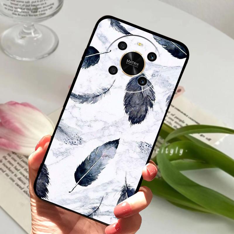 For Honor Magic4 Lite 5G Case ANY-LX1 LX2 LX3 Silicone TPU Soft Phone Cover For Honor Magic 4 Lite Bumper Fundas Fashion Luxury