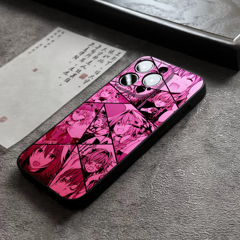 Fate Astolfo Vintage Phone Case For 17 Pro Max For Iphone 14 16 Pro Max 12 15 11 13 Pro Xr X Xs 8 7 Plus Back Cover
