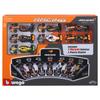 Bburago F1 McLaren Deluxe Gift Box Set of 7 not with dedicated plastic display stand Diecast model finished product 1/43 (Helmets included) / cars,