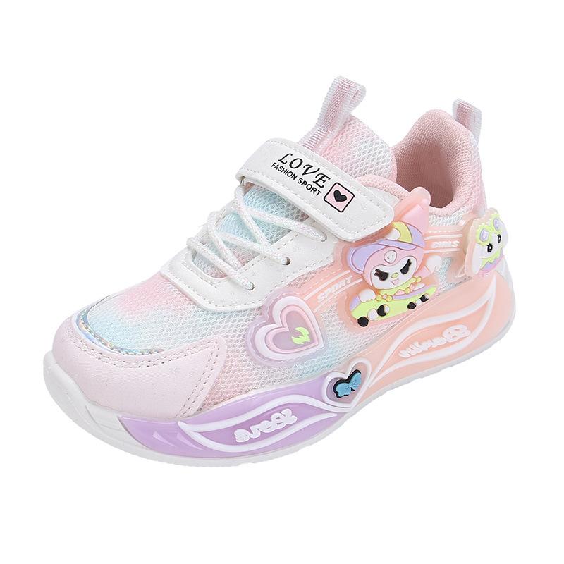 

Hot Sanrio Girl Kuromi Kawaii Fashion Leisure Sneakers Student Spring and Autumn Seasons Anime Cartoon Child Clunky Sneaker New 26