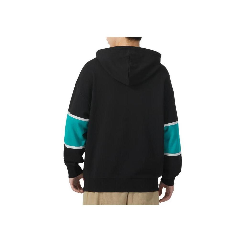 Puma Color Block Letter Print Casual Hoodie Long Sleeve Sweatshirt Men Sweatshirt Black 625800-01