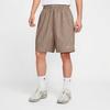 Nike Sportbekleidung SS25 Markenlogo Gestreift Schnelltrocknend Atmungsaktiv Gewebt Schnürung Sportshorts Herrenshorts Braun IF0378247