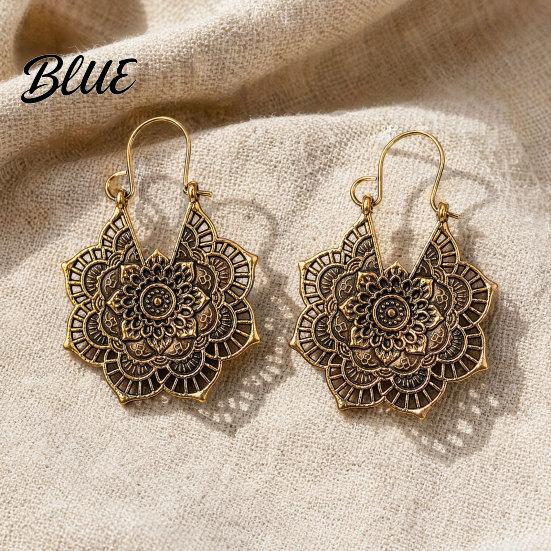 Everyday Wear Earrings 1 Pair Vintage Bronze for Women Multi-Layer