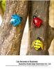 Solar Bee Light: Outdoor Garden LED Wall Hanging Decoration, Wrought Iron, Waterproof