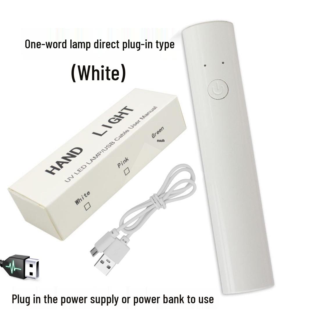 Portable Rechargeable Mini Nail Lamp for Quick Gel Drying