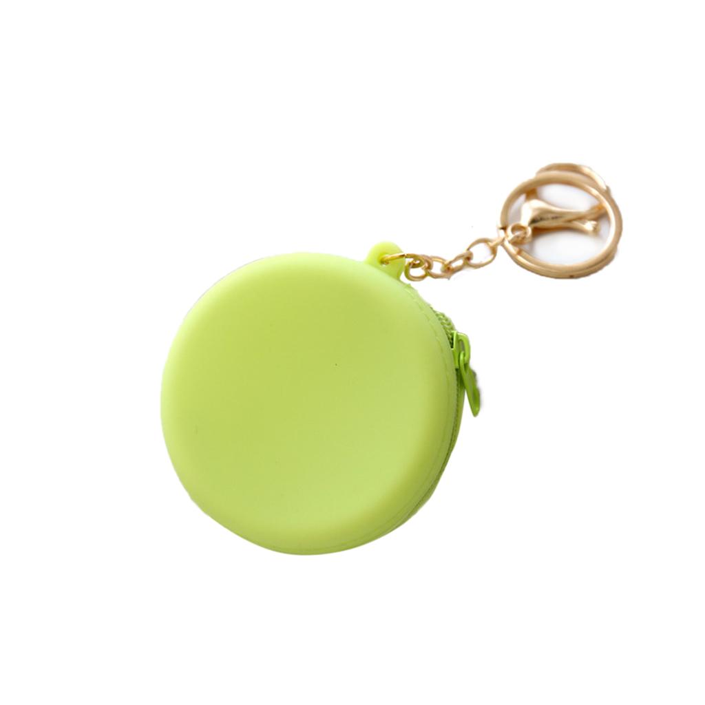 Coin Purse Silicone Cute Zipper Closure Gift Choice Women Change Pouch Wallet for Lipstick