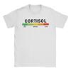 Maglietta Unisex Basso Livello di Cortisolo Top in Cotone Tempo Libero Manica Corta Girocollo T-shirt per Adulti