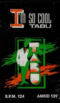 12inch Record TABU - I'm So Cool AMHD139 Amherst Records 1991 US Dance & Electronica Used
