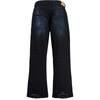 Double Knee Distressed Drawstring Jeans 809444TRW587150
