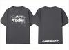 2026 Summer New Lngshot Korean Wave Unisexs Tshirt Fashion Hot Unisex And Women With The Same Round Collar Print Tshirt
