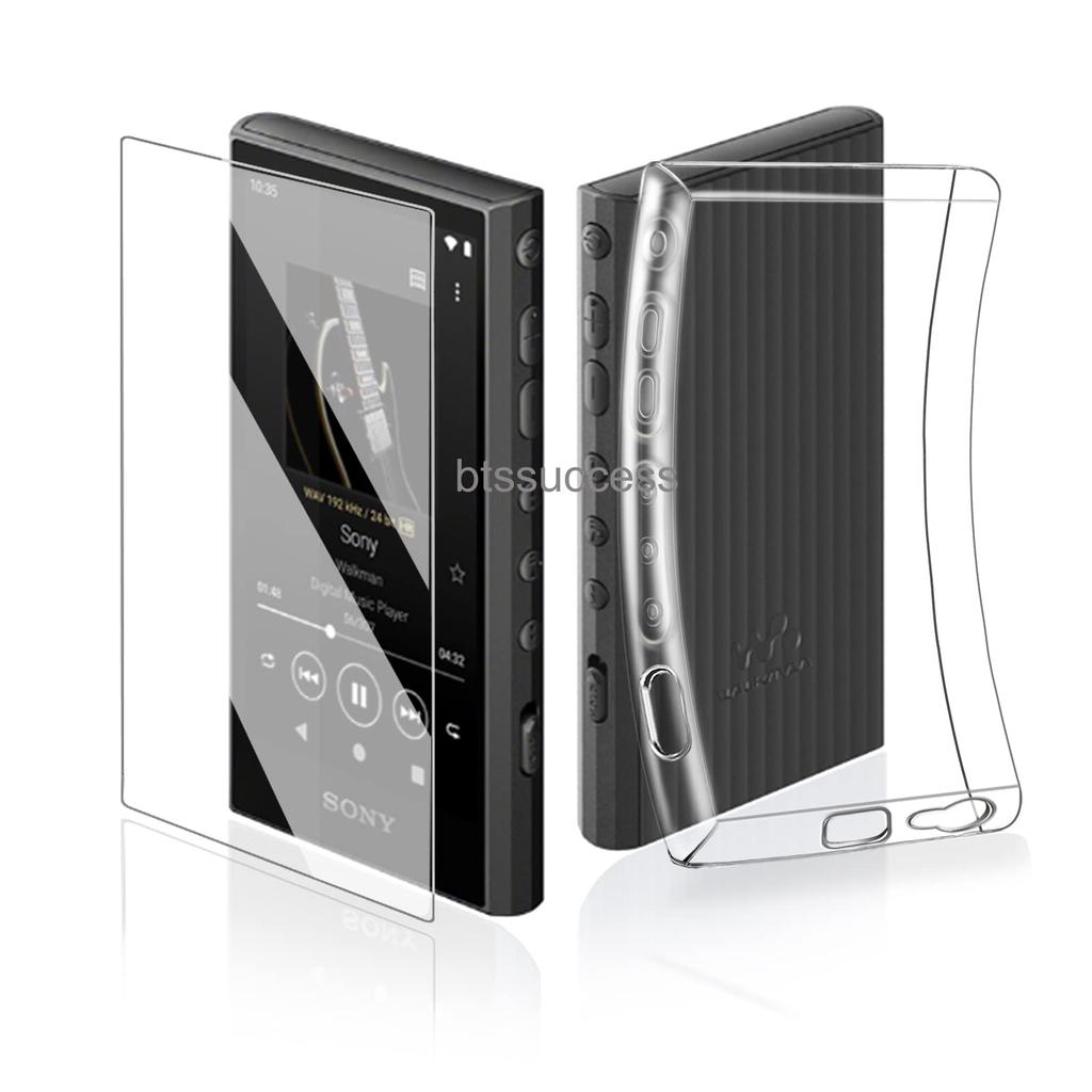 Applicable To Sony Walkman Series Soft Clear TPU Protective Shell Skin Case Cover Thin Lightweight Shockproof Case and NW-A300 NW-A306 NW-A307