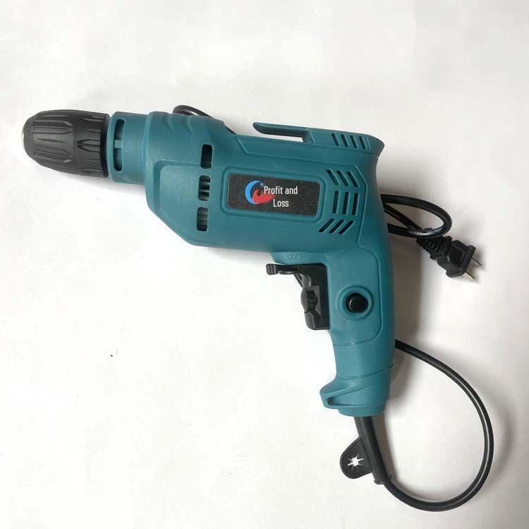 

Stepless Speed Control Handheld Electric Drill / High-Power Reversible 10mm Drilling & Screwing Tool