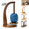 Yarn Ball Spinner Wooden Magnetic Holder Tangle-Free Stand with 1/2 Rotating Spindle Knitting Spinner Crocheting & Accessories Gift for Women Mom
