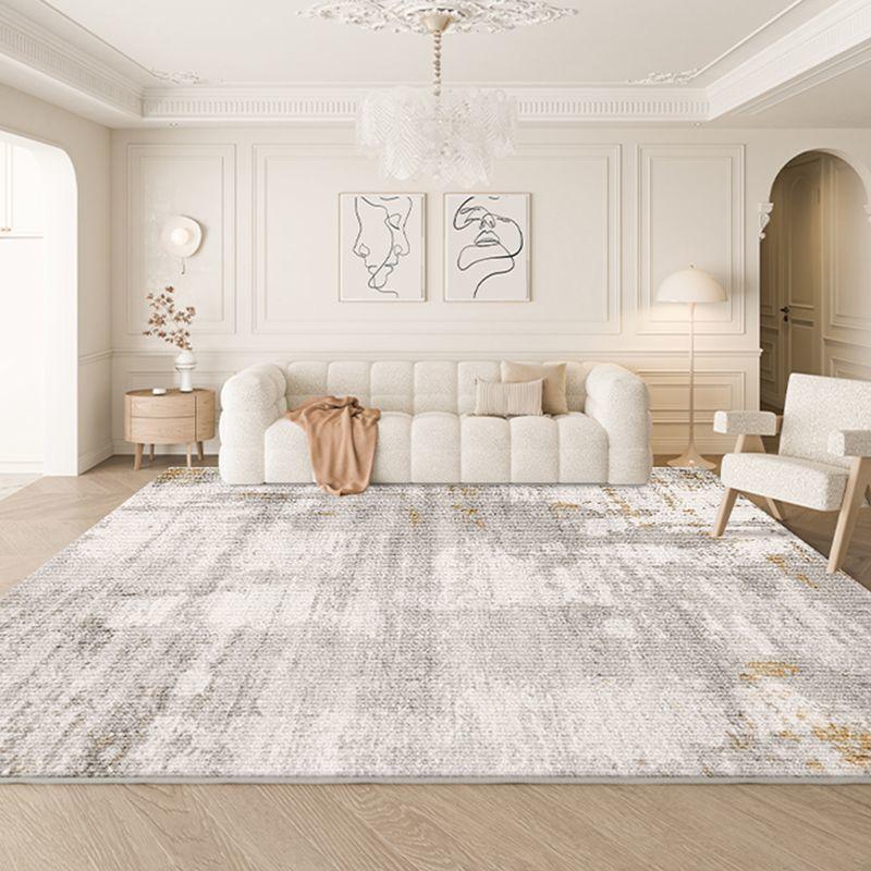 Luxury Abstract Style Carpet for Living Room High-end Home Decor Large Area Rug Non-slip Bedroom Bedside Mats Customizable Tapis