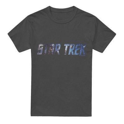 STAR TREK Unisex Adult Space Logo T-Shirt