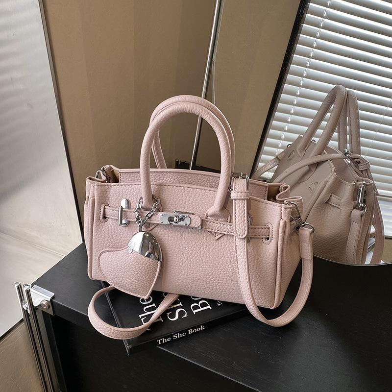 

Маленькая сумка высокого класса женская 2025 новая летняя универсальная сумка-мессенджер популярная сумочка платиновая сумка розовый