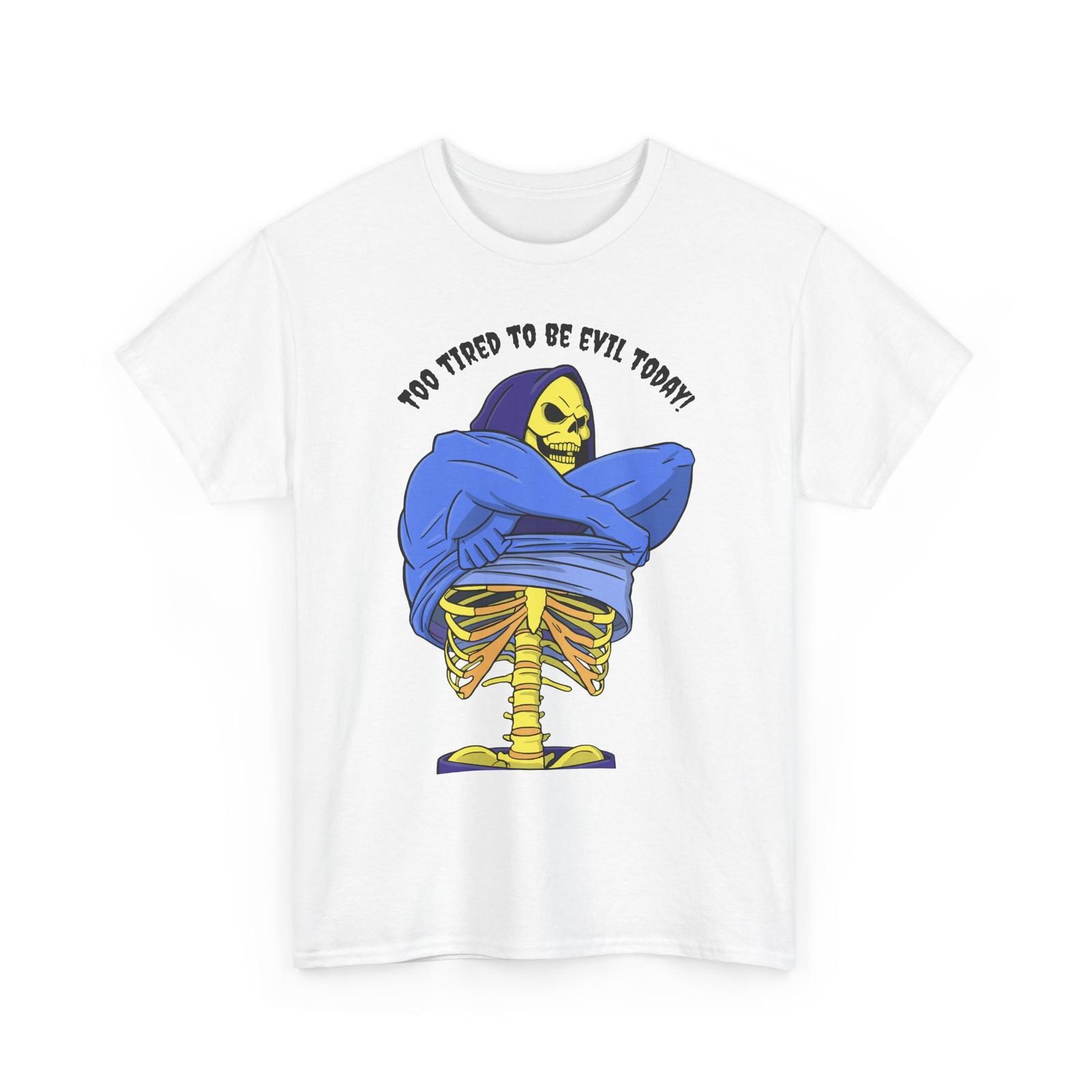 

T-shirt Skeletor, He-Man s archenemy in Eternia 100% cotton sizes S-XL++ unisex S разноцветный
