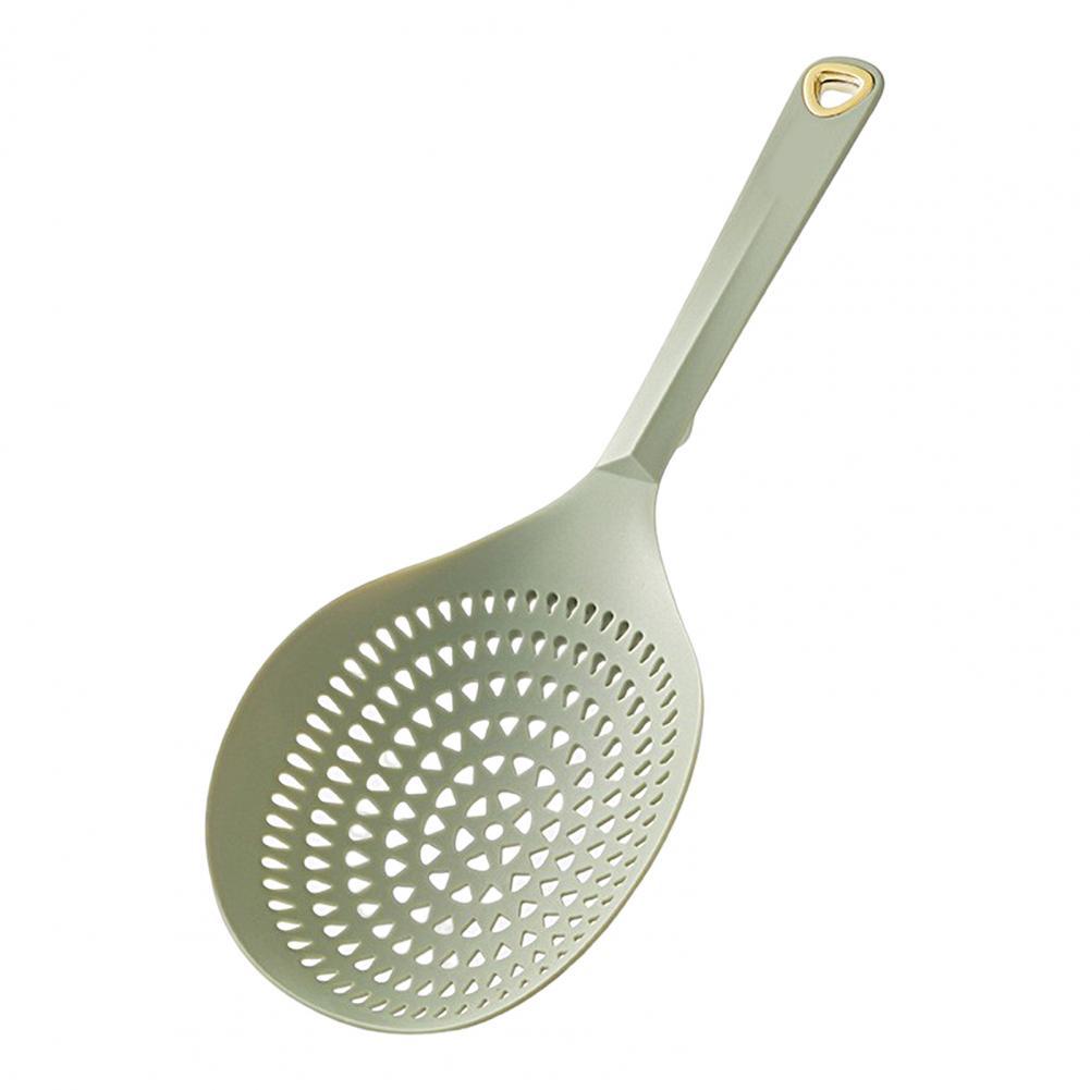 Skimmer Spoon Scratch-proof Scoop Colander Hook Design Hollow  Reusable All Purpose High Temperature Resistant Scoop Colander