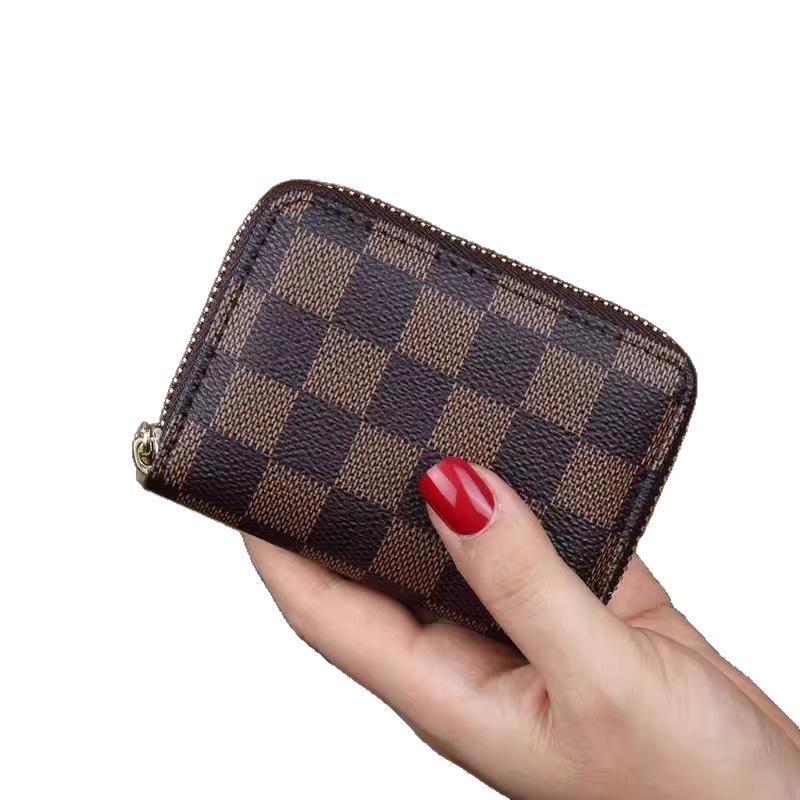 Large Capacity Zipper Card Bag, Women's Card Clip Card Sleeve Bag