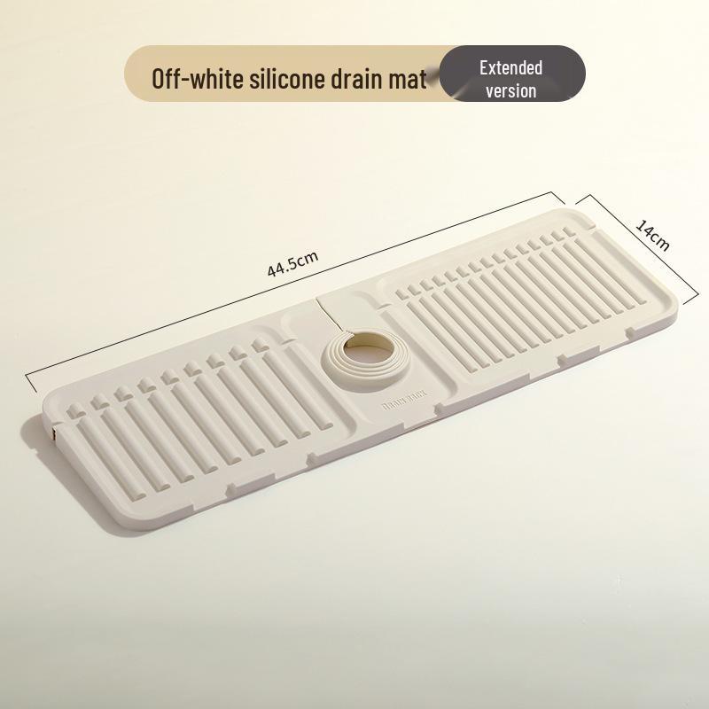 Anti-Splash Silicone Sink Faucet Pad | Cuttable, Foldable & Absorbent