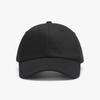 Unisex Classic Black Cotton Baseball Hat With Curved Brim For Outdoor Sunshade And Casual Wear