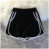 Shorts de Sport Vêtements Filles Nouvel Été Taille Haute Ample Slim Décontracté Grande Taille