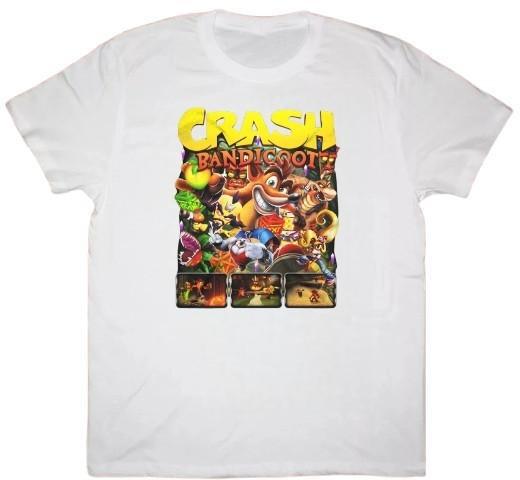 Crash Bandicoot Graphic Print Unisex T-Shirt XXXL