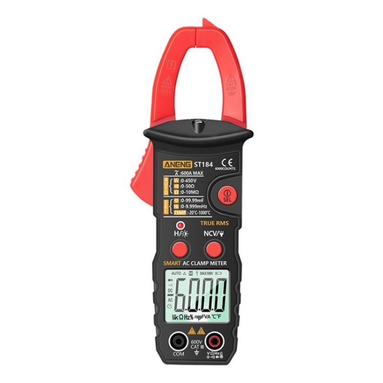 ANENG ST184 Automatically Identify Clamp-On Smart Digital Multimeter