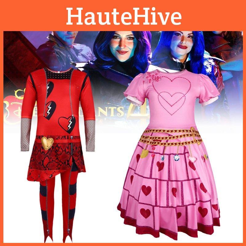 Colorful Comfortable Descendants Cosplay Bodysuit For Halloween Stage Performances