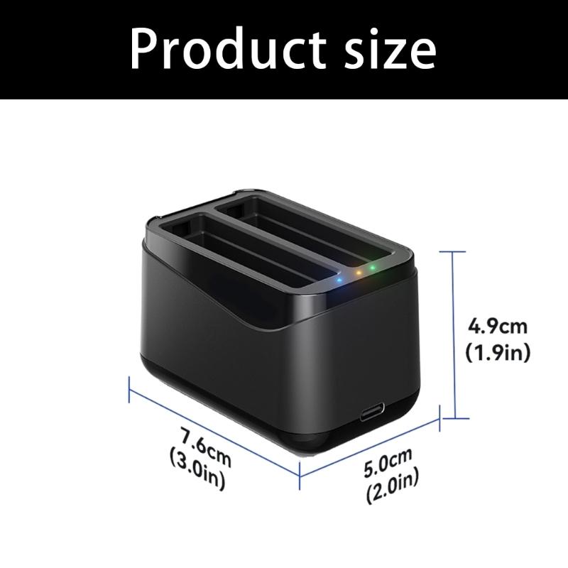 Rapid Multi Battery Charging Dock For 360 X4 Air Action Cameras Featuring Quick Charging Technology And Safety Features