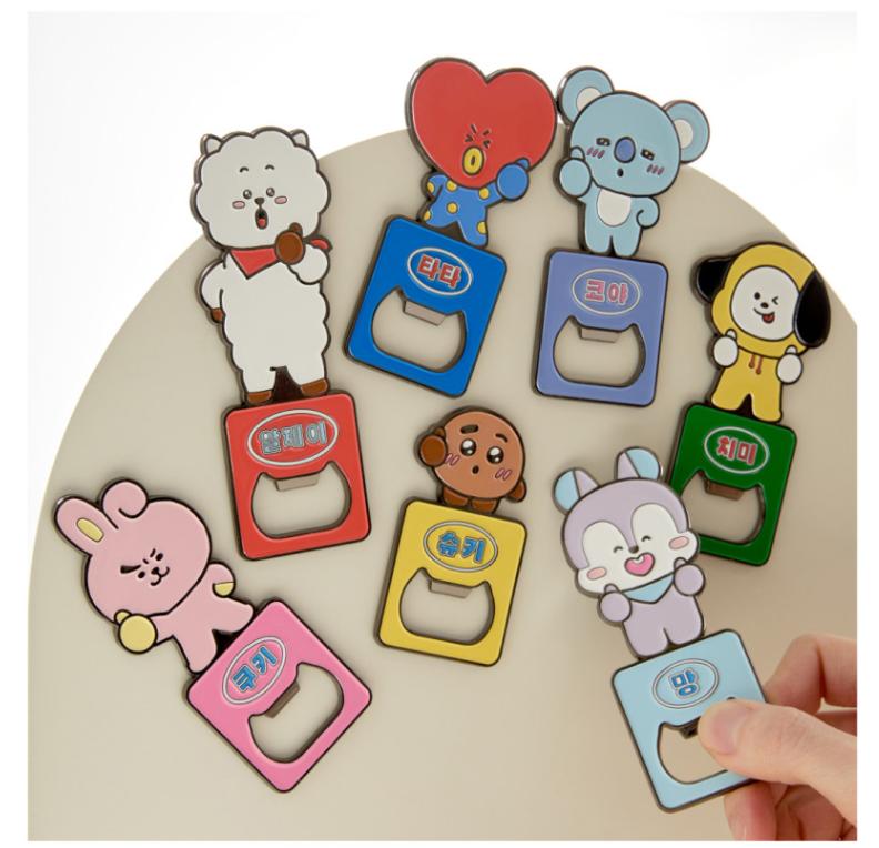 BT21 Souvenir Magnet Opener Toy Set – 7 Characters