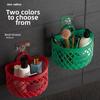 No Drill Kitchen Storage Basket Drainage Shelf Toiletry Holder Box Hanging Storage Basket  Home Use