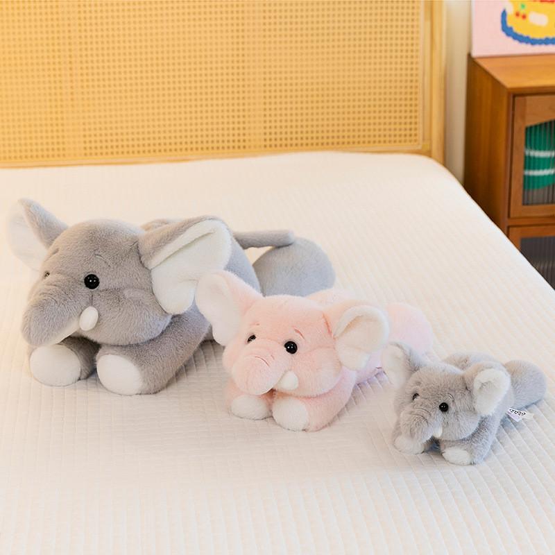Toy Plush Elephant Animal Cartoon Cute Doll Room Decoration Child Gift Holiday